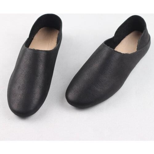 Woman Shoes Slip on Ballet Flats 100% Genuine Leather Ladies Ballerina Shoe Foldable Women Flat Shoes Girls Flat Dress Shoes