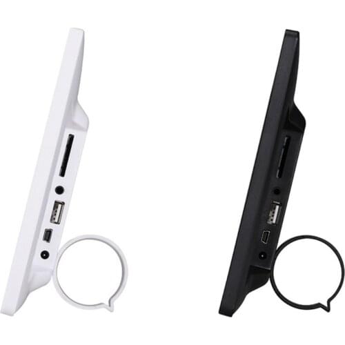 Digital Photo Frame 10.1 inch Picture Frame Full TN Display Background Music Support 64GB Remote Control