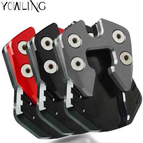 For YAMAHA N-MAX NMAX155 NMAX125 NMAX 125 155 2015 2016 2017 2018 2019 CNC Kickstand Side Stand Pad Extension Plate Enlarger Pad