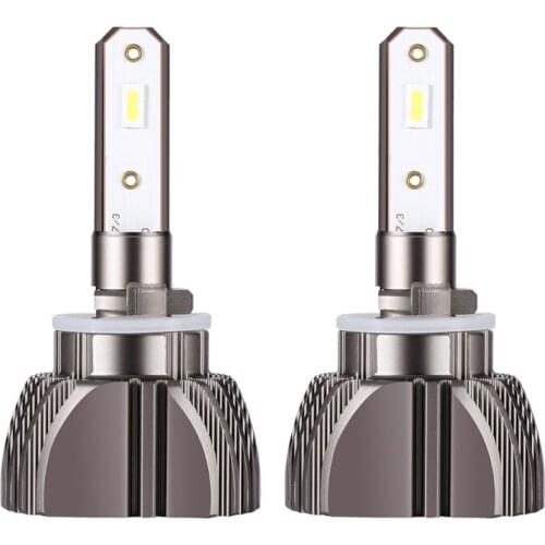 2PCS 880 single lamp car modification LED headlight V12 series CSP chip 60w color temperature 6000K waterproof grade IP68