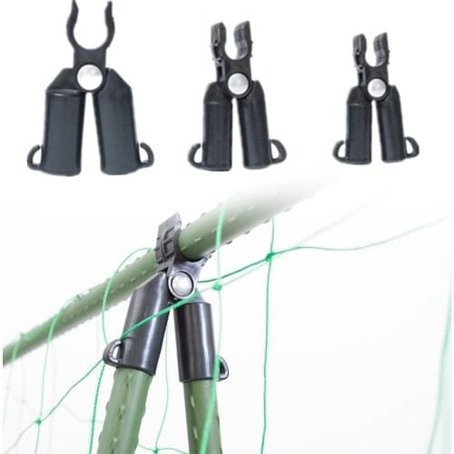 5pcs Plant Support Awning Pillar Accessories A Clip Quickly Set Up Climbing Vine Bracket Plant Steel Pipe Bracket Garden Support