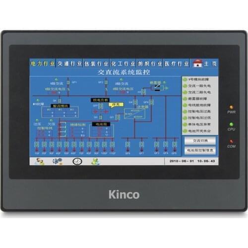 Original Kinco HMI GL100 GL100E HMI Touch Screen 10.1 inch 1024*600 Ethernet 1 USB Host new Human Machine Interface