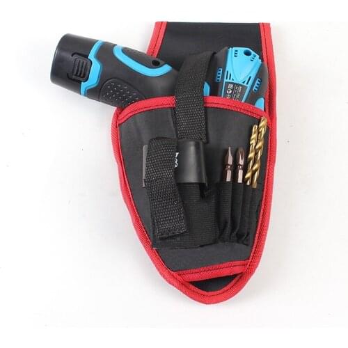 Portable Cordless drill Holder Holst Tool Pouch For 12v Drill Waist Tool Bag