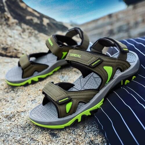 Shoes Sandals Men Sandal Shoe Men Sandalia Masculina Sandals Outdoor Slip On Mens Comfort Beach Casual Sandale De Plage