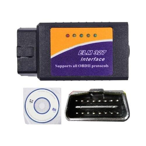 ELM327 Bluetooth V1.5 V2.1 OBD2 Scanner for Android TORQUE elm 327 Scan code reader Diagnostic Tool