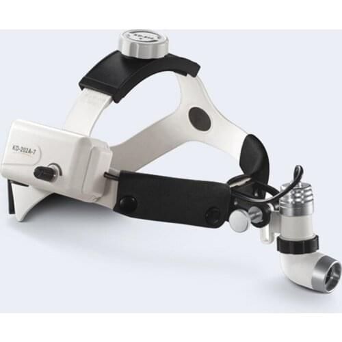 3W LED Oral Otolaryngologic Brightness Adjustable Surgical Headlamp Special Lighting Head Lamp Single Battery Head Light