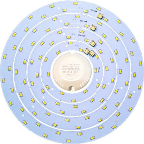 6/12/15/18W Light Plate With Driver Circle Shaped 5730 LED Panel Ceiling Light Fixtures Board Lamp Plate