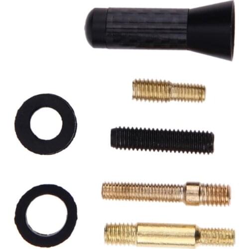 3.5cm Universal Auto FM Short Roof Antenna Small Car Air Carbon Fiber Radio Auto Accessories Car Styling New