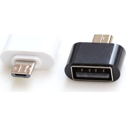 50pcs/lot Micro USB To USB OTG Adapter Male to USB 2.0 OTG Hug Converter for Android Samsung HTC Sony Xiaomi Meizu Tablet