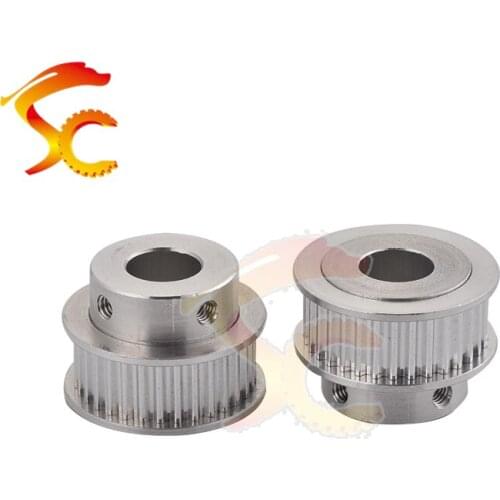 Aluminum S3M 32Teeth Timing Pulley with Bore 12mm fit for width 10mm Belt for 3D printer timing pulley