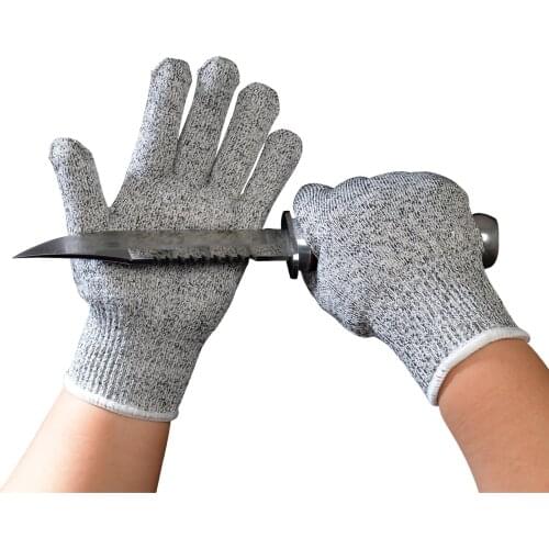 Anti-cut Outdoor Work Gloves Knife Cut Resistant Protection Cooking Hunting Gloves Steel Wire Mesh Gloves Fishing Tools