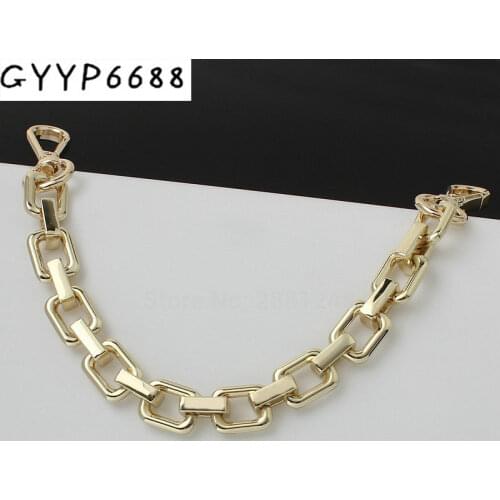 NEW fashion zinc alloy chain bags strap bag parts easy matching DIY handles Accessory Factory Quality Plating Cover Wholesale