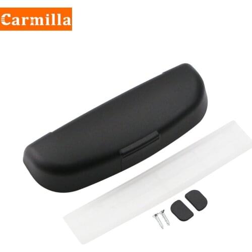 Carmilla for Toyota Camry Corolla RAV4 Yaris Highlander Land Cruiser PRADO Vios Vitz Reiz Car Glasses Box Case Sunglasses Holder