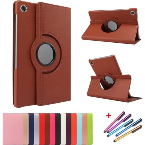 For Lenovo M10 FHD Plus Case 10 3 inch Tablet Case 360 Rotating Leather Stand Cover For Lenovo Tab M10 Plus tb x606x x606f Case