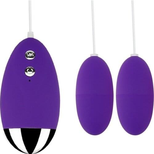 Man Nuo Double Egg Vibrator Vagina Anal Stimulation Sex Toys for Women for Couples Sex Vibrating Egg Ball Juguetes Sexuales