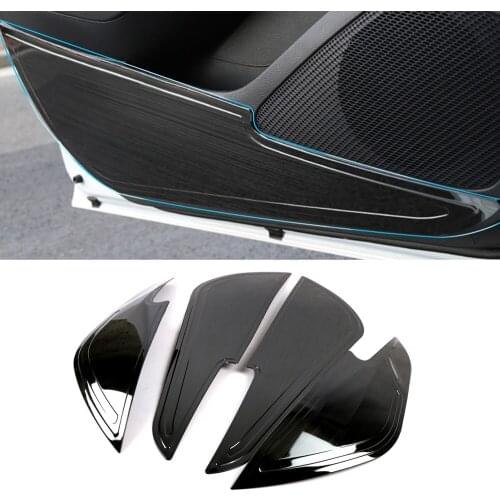 For Toyota Corolla E210 2018 2019 2020 Car Accessories Stainless Inner Door Anti-kick Pad Cover Trim Frame Decoration Moulding