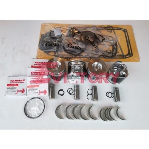 For YANMAR KOMATSU S4D98 S4D98E rebuild kit water oil pump connecting rod