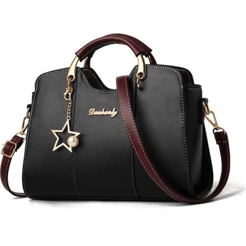 European and American fashion new ladies big bag Large capacity simple shoulder bag handbag crossbody bag baoyin 28X13X17cm