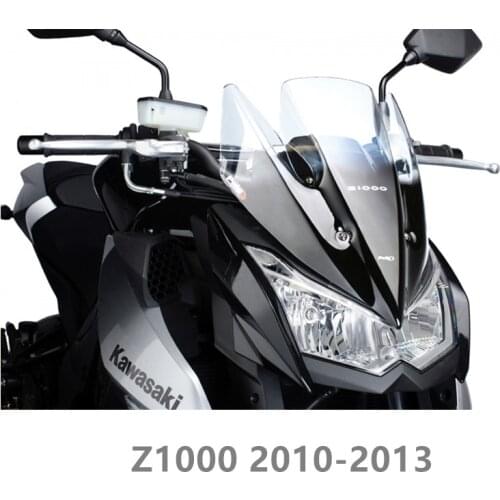 For Kawasaki Z1000 Z 1000 2010 2011 2012 2013 Motorcycle Viser Visor Windshield WindScreen Double Bubble