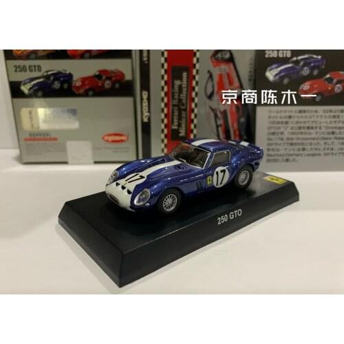 1/64 KYOSHO FERRARI 250 GTO LM RACING #17 Collect die casting alloy trolley model
