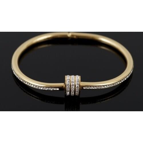 Fashion Woman Bracelet& Bangles With Magnetic Clasp Stainless Steel Bracelet For Men Womens Wedding Jewelry Drop Shipping