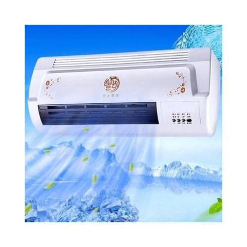 Small Air Conditioning Dual-Use Household Air Conditioner Fan Mini Air Cooler Remote Control Thermantidote Dormitory Cold Fan