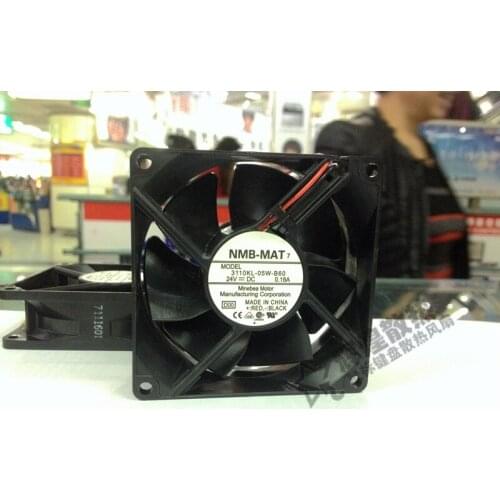 NEW NMB-MAT Minebea 3110KL-B5W-B60 8025 8CM 24V 0.18A Frequency converter cooling fan