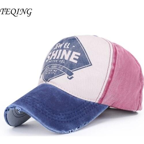 TEQING New Casual Baseball Hat Summer Street Baseball Caps Hip Hop Hats Joker Color Letter Printed Sun Hat Four Seasons Y-37