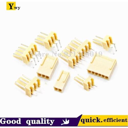 50PCS/LOT Straight needle | curved needle KF2510 connector terminal 2P/3P/4P/5P/6P/8P-12P 2.54 connector