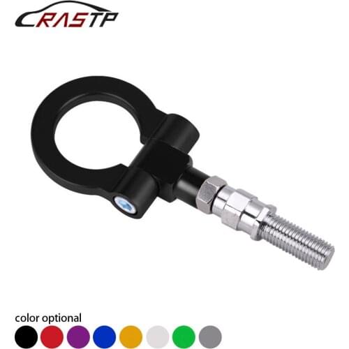 RASTP-Aluminum Towing Hook Ring Kit Universal Tow Hook Eye Towing Colorful For Most BYD RS-TH008-10