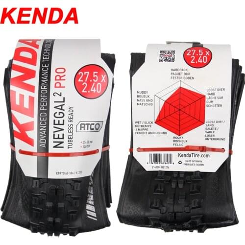 Kenda Folding Tubeless Ready Mountain Bike Tire 27.5/29 Inches Bicycle Tire Anti-puncture Flat Protection Downhill BMX MTB Tyres