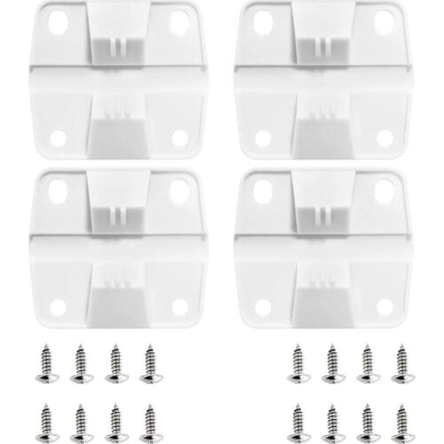Cooler Replacement Hinges With Screws Set For Colemans Cooler Plastic Hinge With Screws For Colemans Cooler Parts Replacement