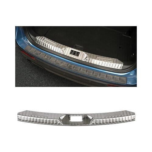 Steel Matte Inner Rear Bumper Protector Sill Plate Cover For Ford Explorer 2020