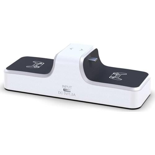 Dual USB C Charging Dock Stand with USB A Output Port for PS5 Controller Charger Electronic Machine Accessories