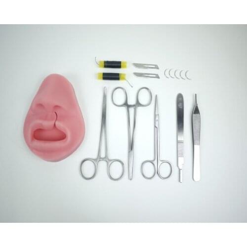 Cleft lip surgery model harelip Repair Suture Set Suture practice packages