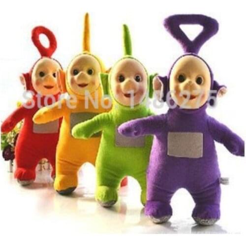 4pcs/set 25CM Free Shipping Toys & Hobbies Stuffed Dolls Teletubbies Vivid Dolls High Quality Hot Selling Plush Toys