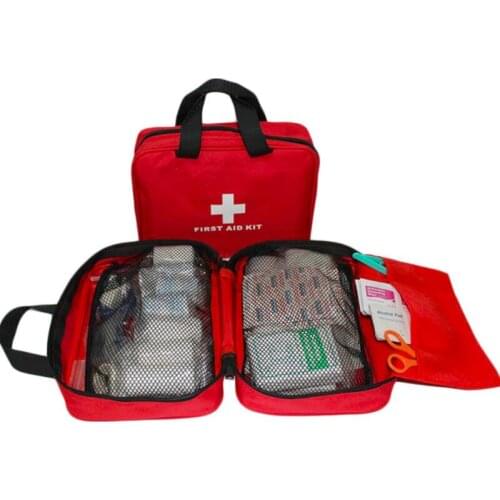 Drop shopping First Aid Kit Big Car First Aid kit Large outdoor Emergency kit bag Travel camping survival medical kits
