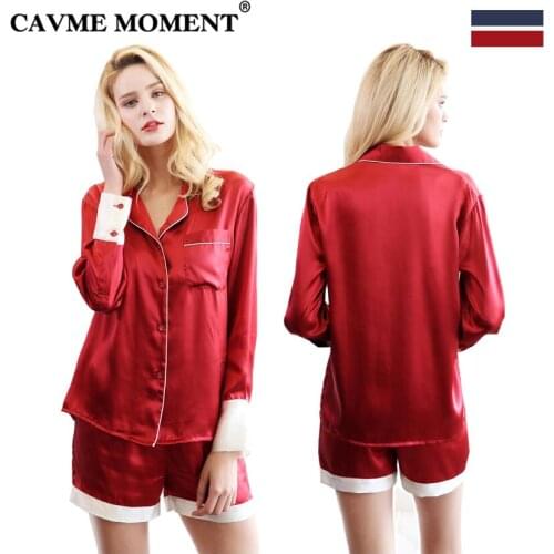 Женские пижамы с шортами CAVME MOMENT China At AliExpress