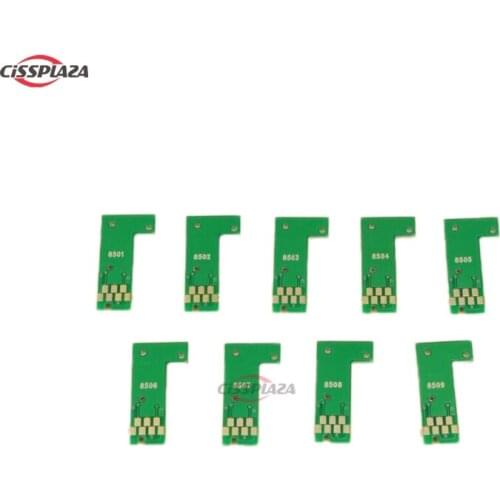 CISSPLAZA 5sets T8501-T8509 refillable Cartridge Chip ARC Chip compatible For Epson SureColor P800 SC-P800 printer T8501