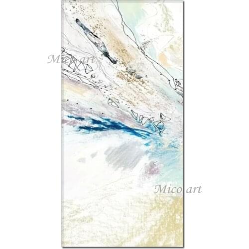 Modern Living Room Decorative Items Abstract New Arrival Canvas Oil Painting No Frame Wall Hangings Art 1 Piece Home Showpieces