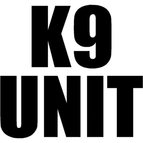 HotMeiNi 10.7*10CM K9 Unit Canine Car Sticker Funny Reflective Decorative Car Styling Motorcycle Stickers Cartoon Car Body