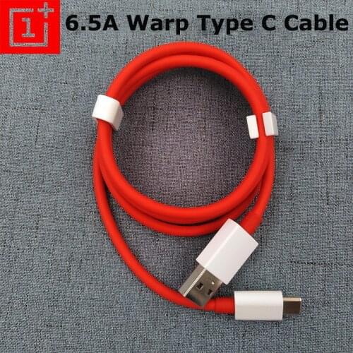 OnePlus 9 8 Pro Warp Charge Type-C Dash Cable 6.5A Fast Charging Data Wire For 1+ One Plus 8T 7 7T 5T Pro 9R Nord N100 N10 CE 5G
