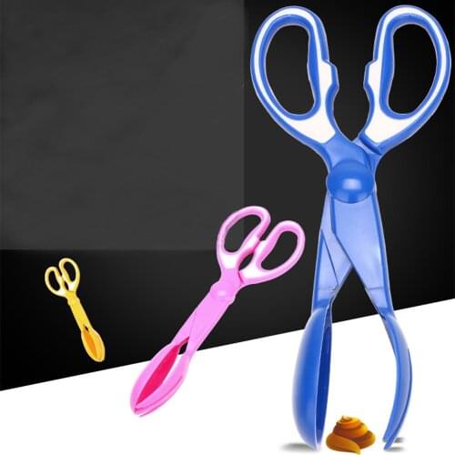 Pets Clip Shovel Dog Waste Picker Scoop Outdoor Cleaning Tool Puppy Toilet Poop Collector Scissor Shovel Portable Pooper Scooper