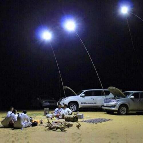 Telescopic COB Rod LED Outdoor Light Camping Lantern Light Lamp Hiking BBQ Ultra Bright 4800LM 48W waterfroof