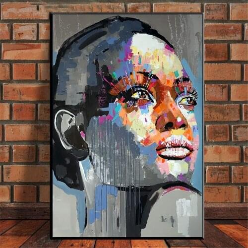 Graffiti Street Art Women Poster Street Art Canvas Painting Modern Wall Women Graffiti Prints For Living Room Home Decoration