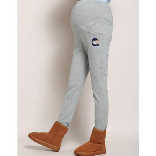 2021 Spring Summer Belly Skinny Maternity Legging in Elastic Cotton Adjustable Waist Pencil Pregnancy Pants Clothes for women