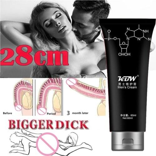 KBW increase repair cream mens penis diameter thickened hard sponge body extension lasting permanent repair sex health care