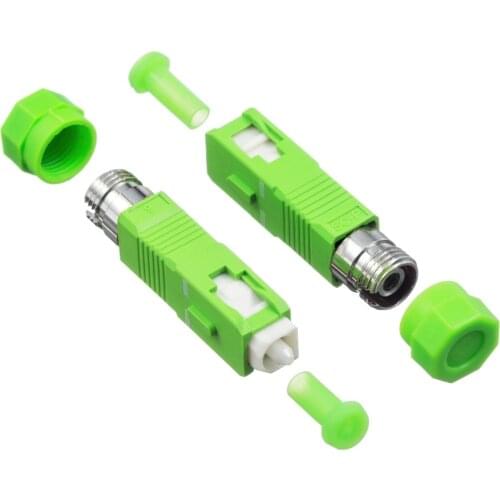 High quality, 2pcs/lot Singlemode FC-SC Fiber Optical Adapter FC Female to SC APC Male Fiber Optic Adapter