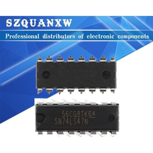 10PCS SN74LS04N 74LS00 74LS02 74LS08 74LS10 74LS14 74LS20 74LS27 74LS32 74LS47 74LS48 74LS85 74LS86 DIP-14 new and original IC