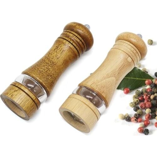6 Inch Seasoning Bottle Pepper Mill Household Ceramic Core Pepper Grinder Manual Pepper Grinder Pepper Grinder